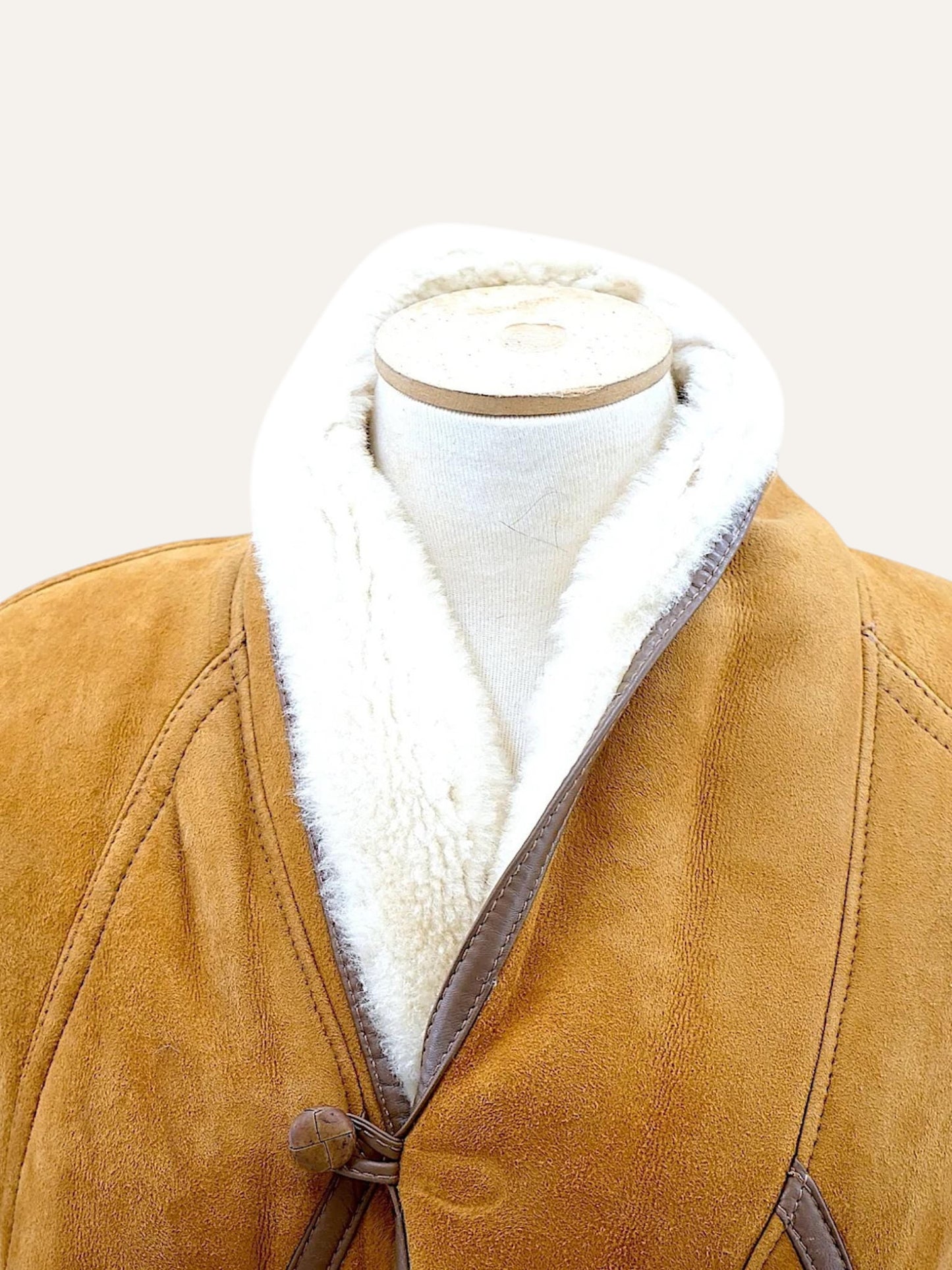 Mabrun Original Caramel Shearling Coat