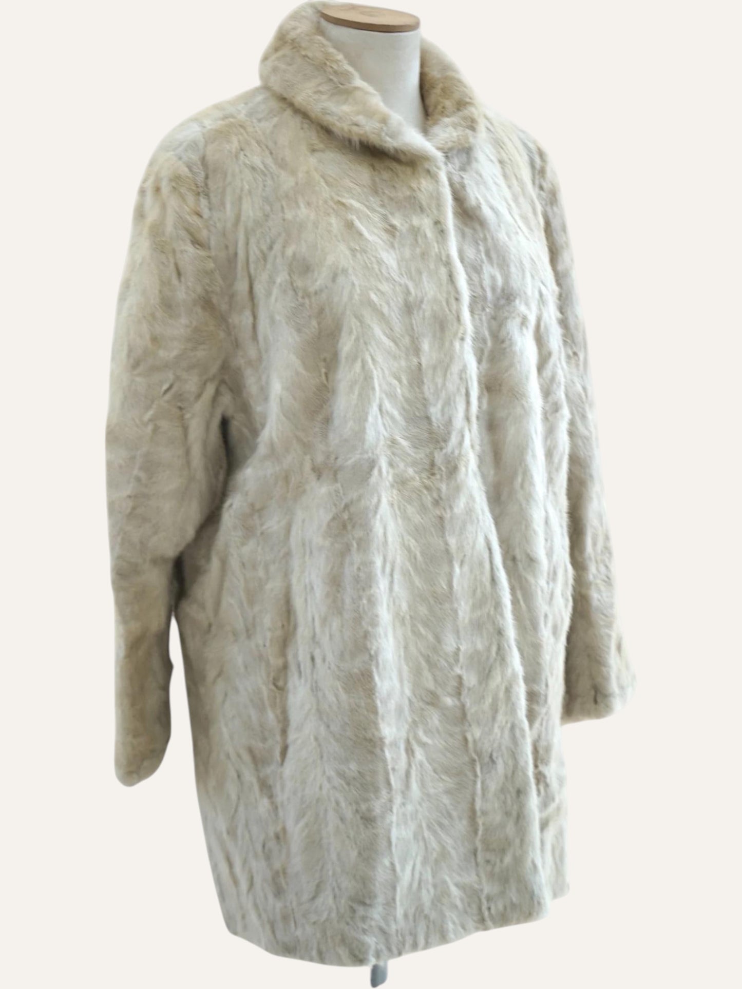 Tailor Made Ivory Fur Jacket