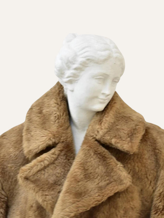 Salzburg Velour Faux Fur Coat