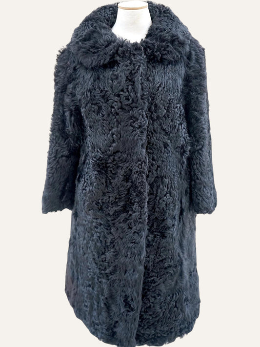 Long Hair Swakara Fur Coat