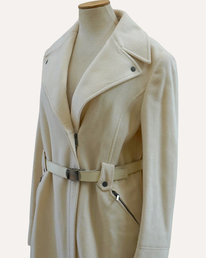 Quattro Più Misto Cashmere Belted Coat