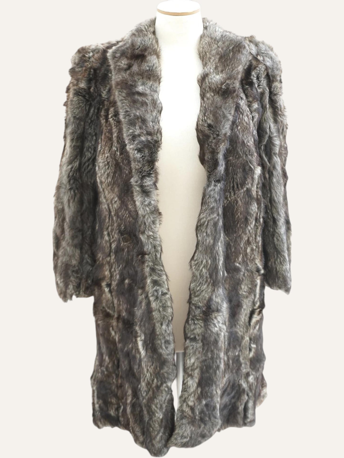 Vintage Real Fur Winter Coat