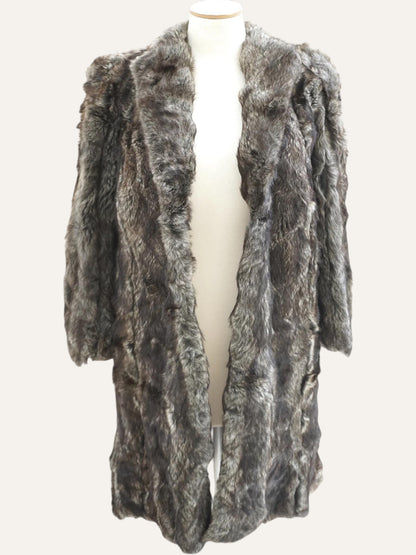 Vintage Real Fur Winter Coat