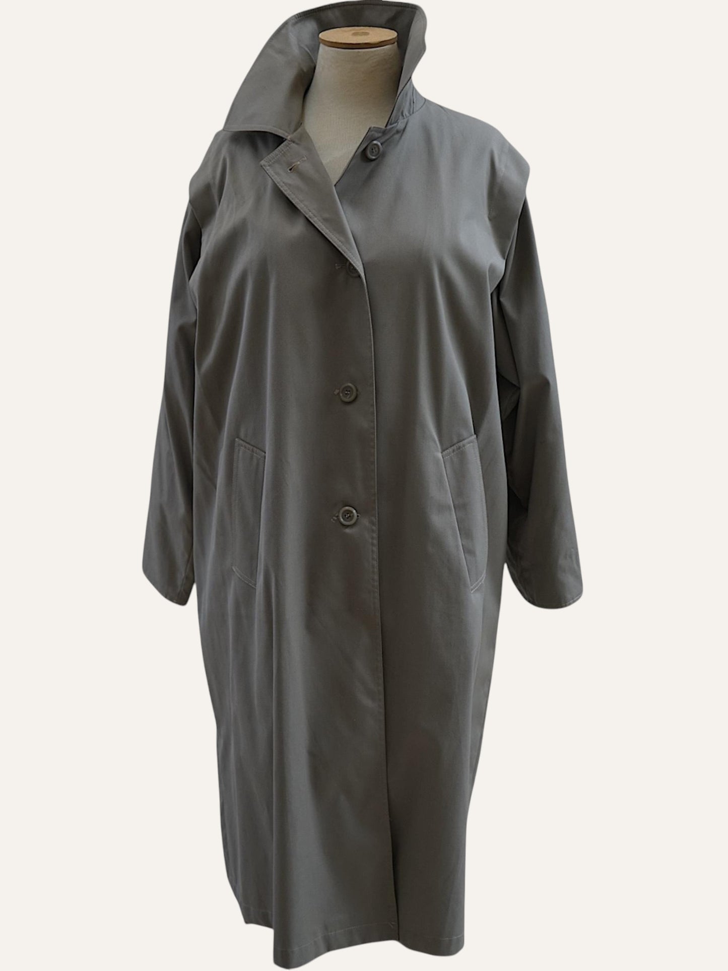Y2K Half-Belt Trench Coat
