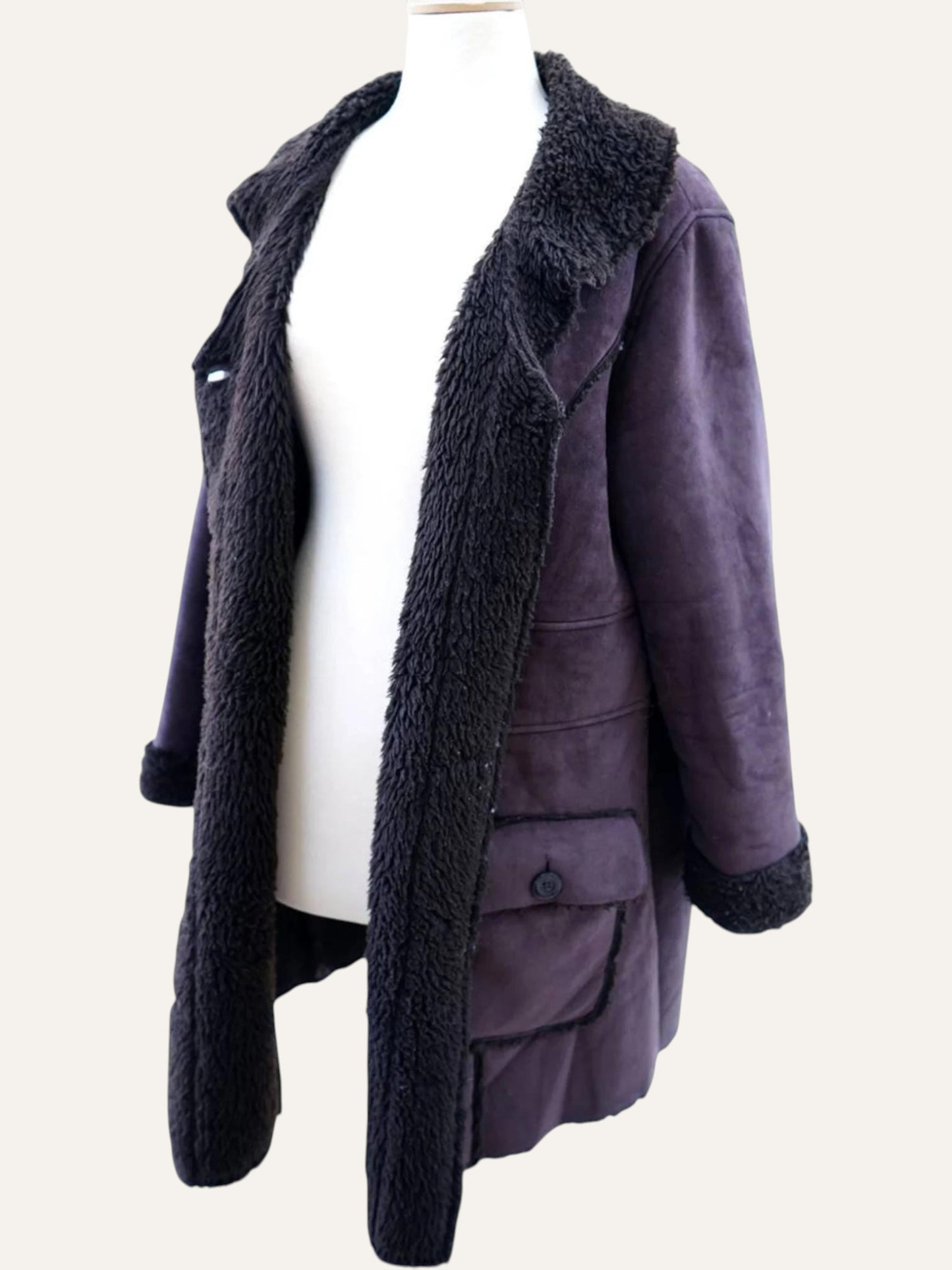 Faux Afghan Coat