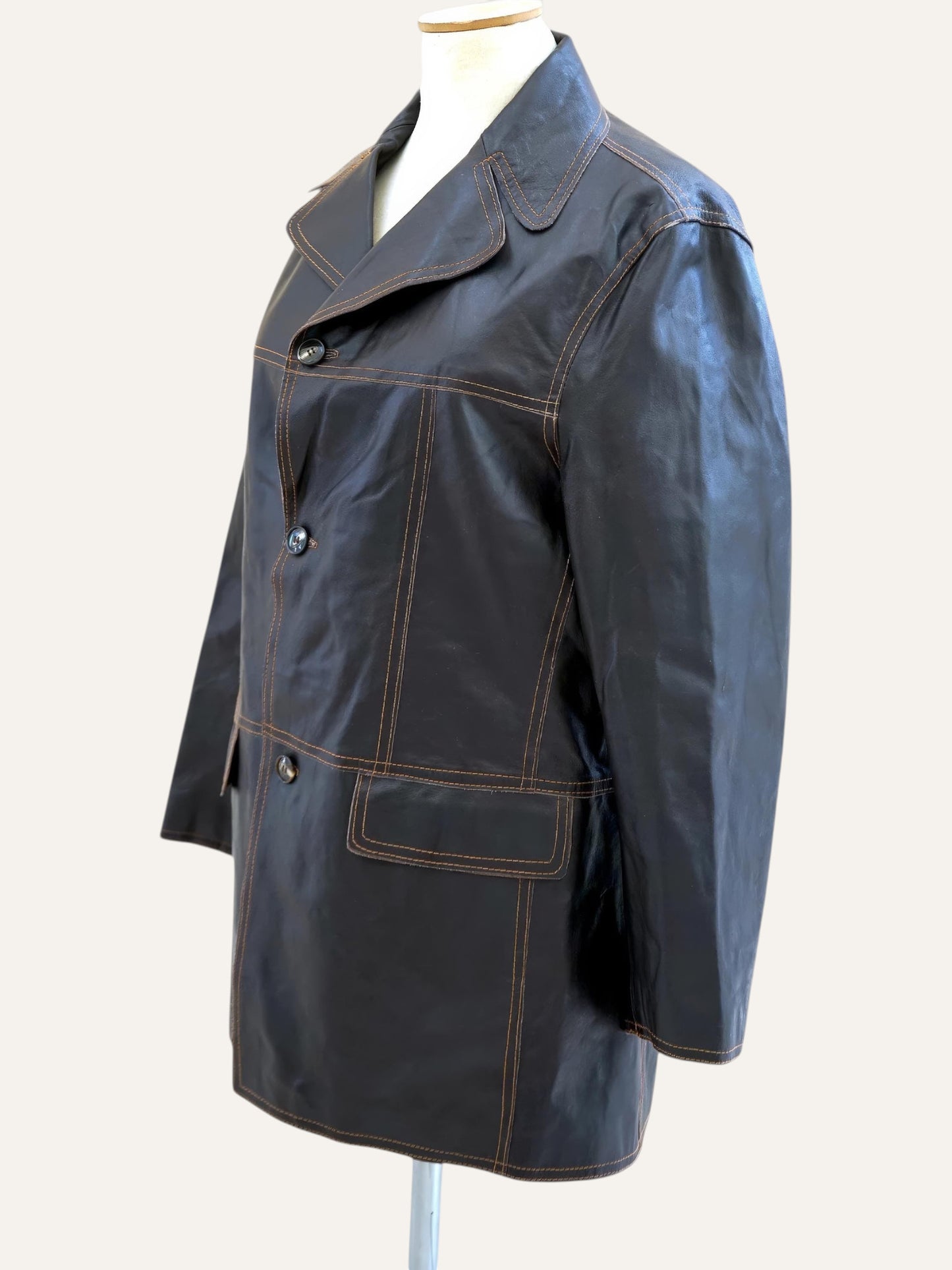 Real Leather Coat