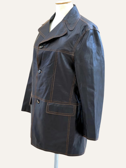 Real Leather Coat