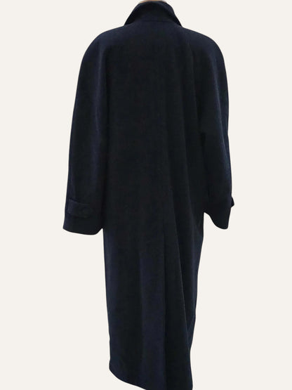 Novelti Double-Breasted Wool Maxi Coat