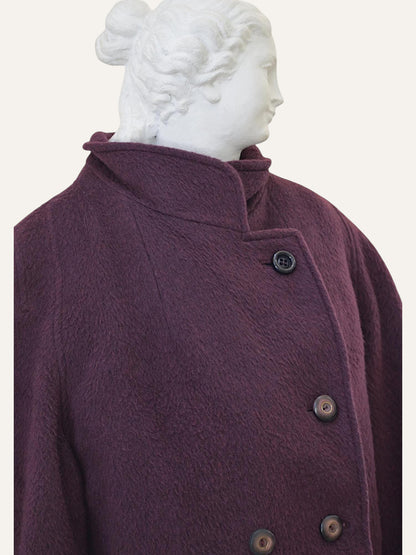 Your Sixth Sense Llama & Mohair Wool Coat