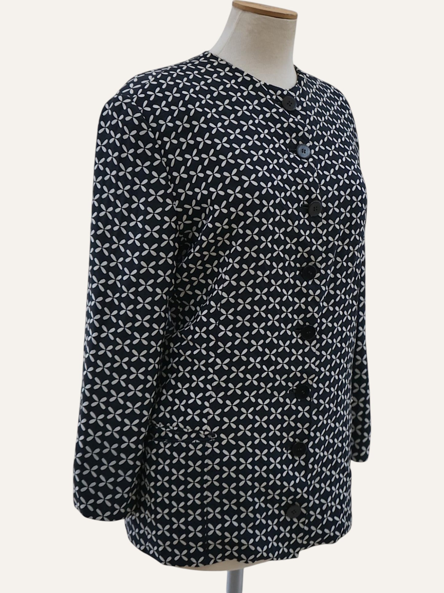 Giorgio Armani Milano Geometric Jacquard Jacket