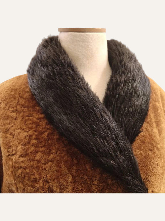 Persian Lamb Natural Fur Coat