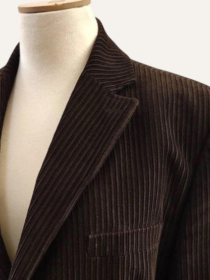 Just Cavalli Cotton Corduroy Coat