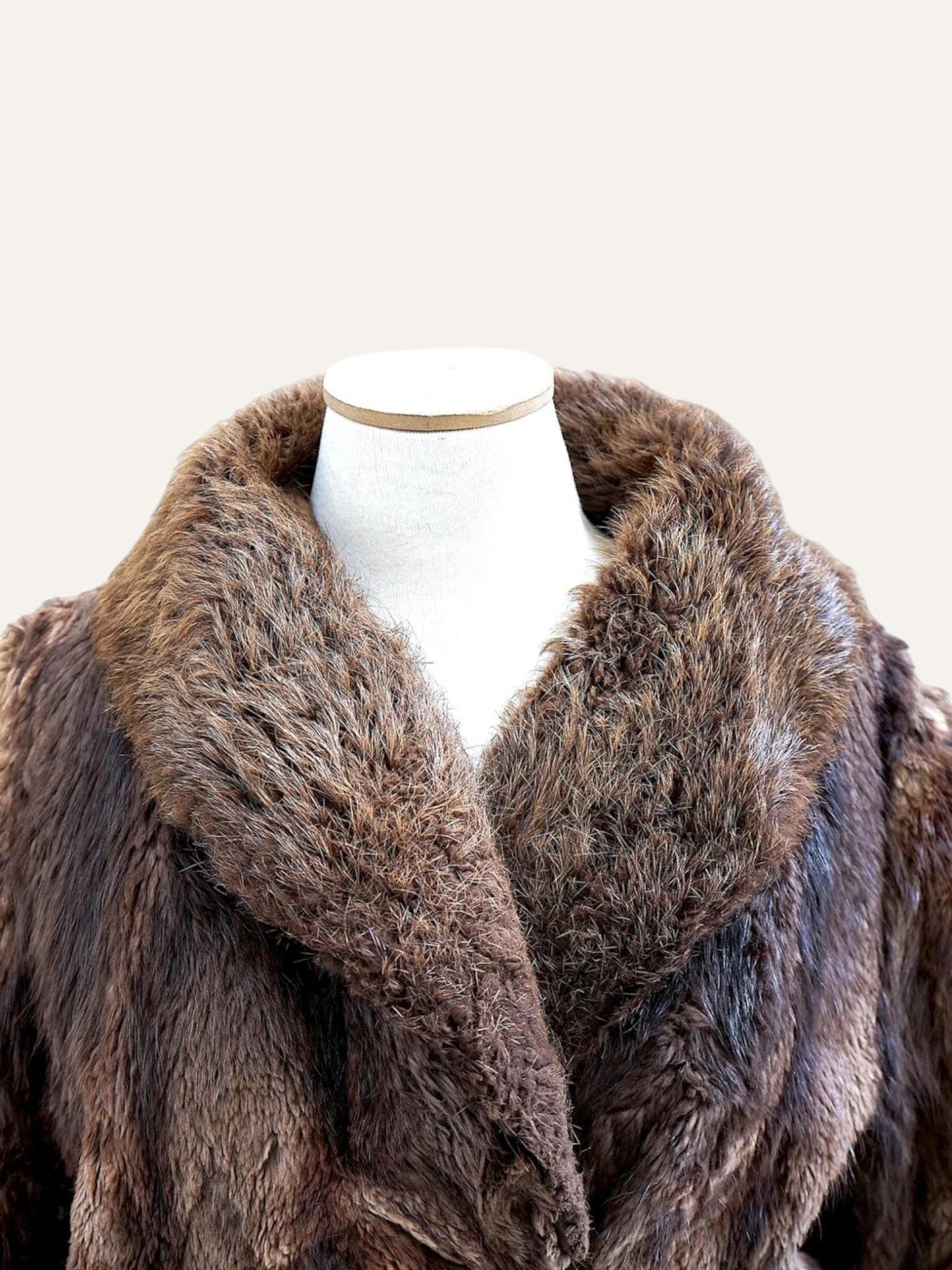 High Neck Teddy Fur Coat