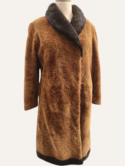 Persian Lamb Natural Fur Coat