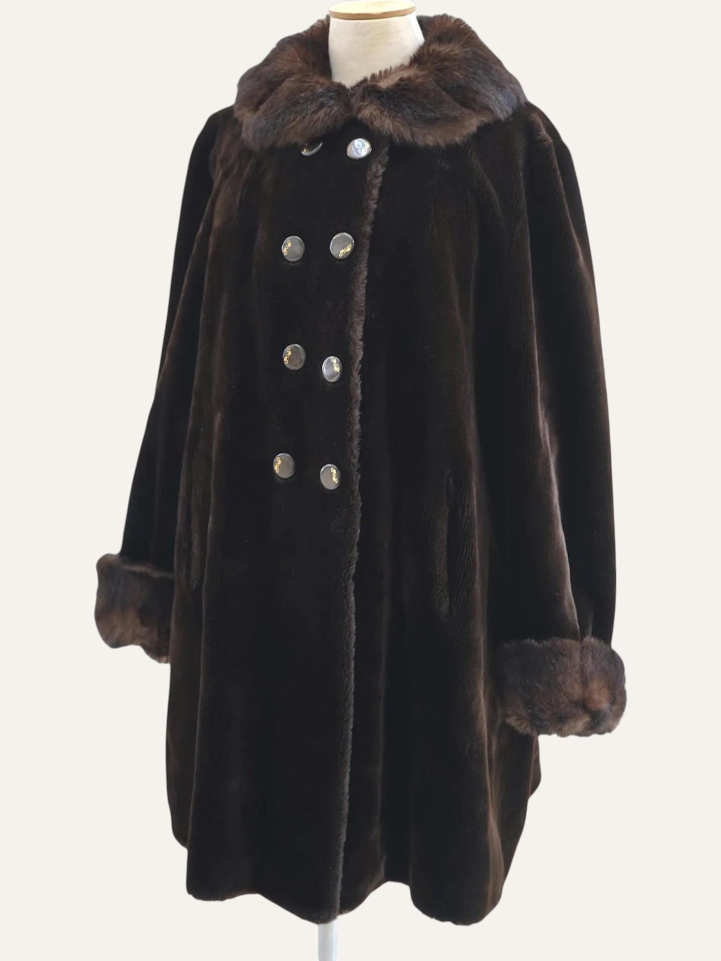 Boho Faux Fur Penny Lane Coat