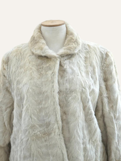 Tailor Made Ivory Fur Jacket