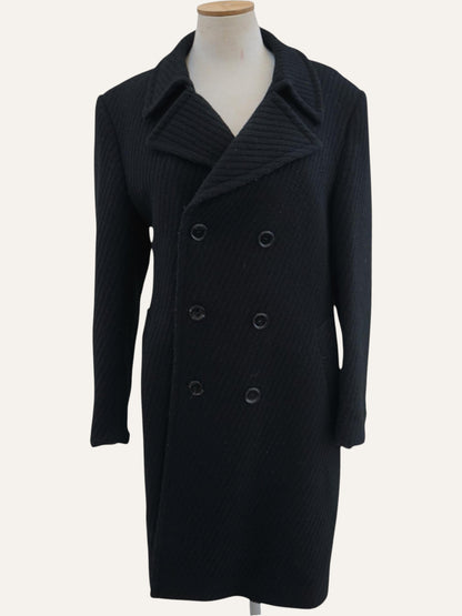 Brooklin Wool-Blend Double-Breasted Coat