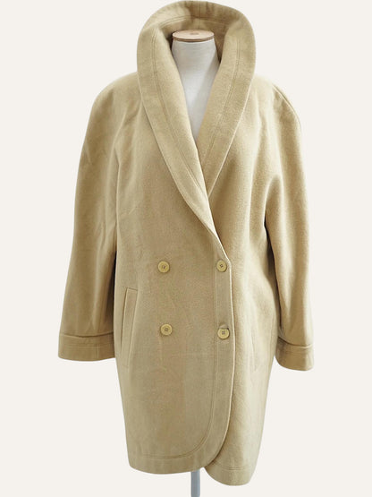 Vintage Soleil Wool Long Coat