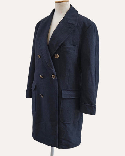 Davide Cenci Roma Double-Breasted Wool Coat