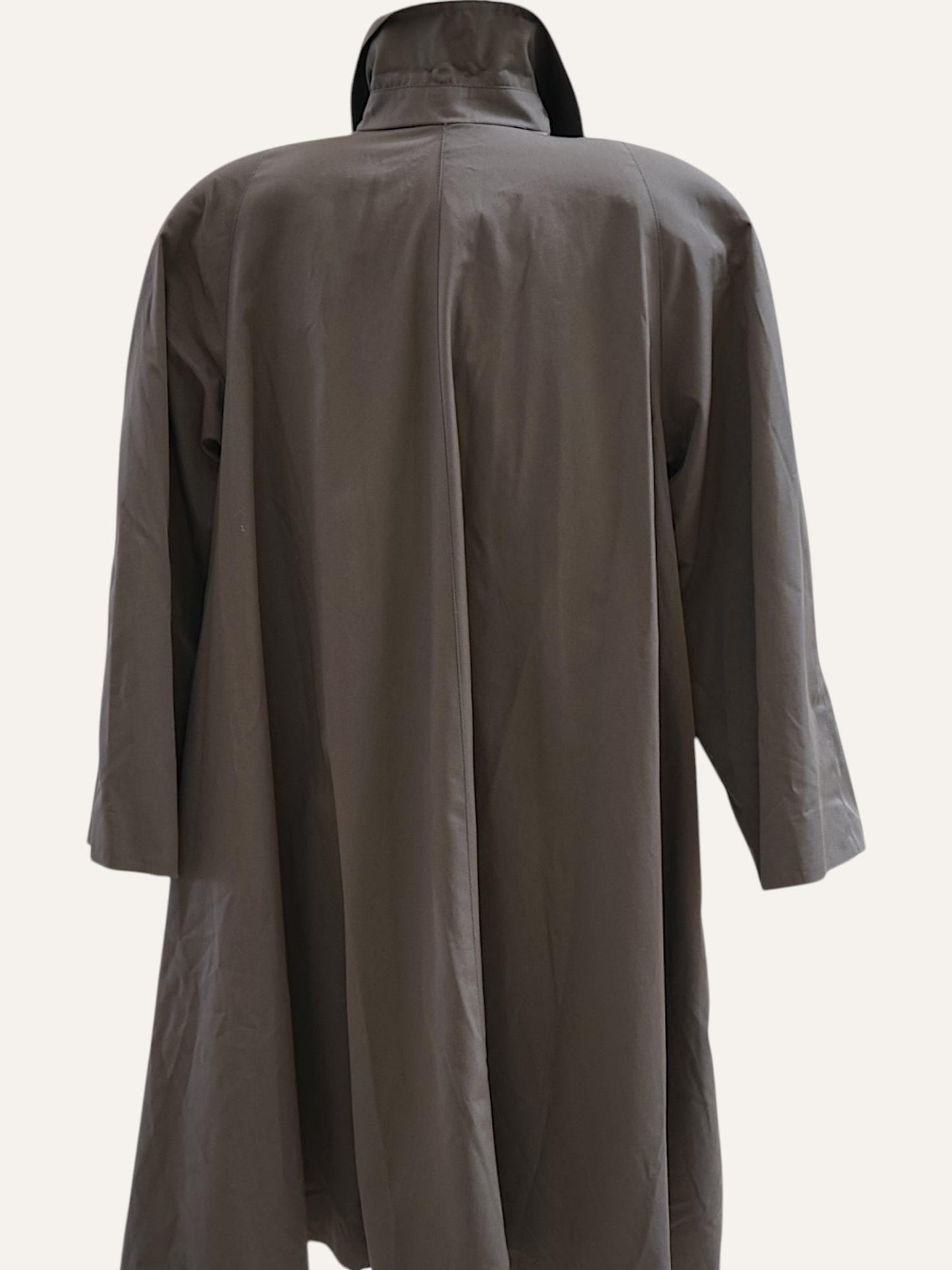 Sculptural Swing Trench Coat