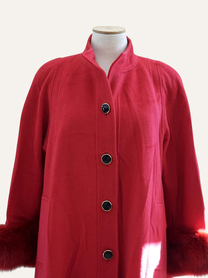 Massimo Longi Milano Mohair & Wool Coat