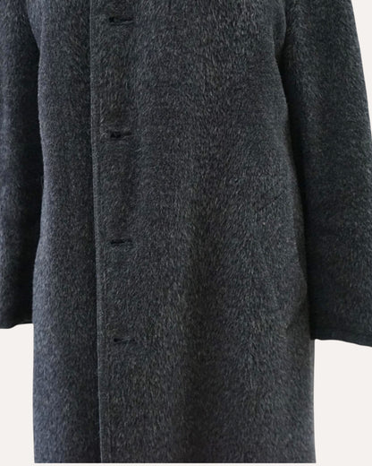 Wool Bouclé Swing Coat
