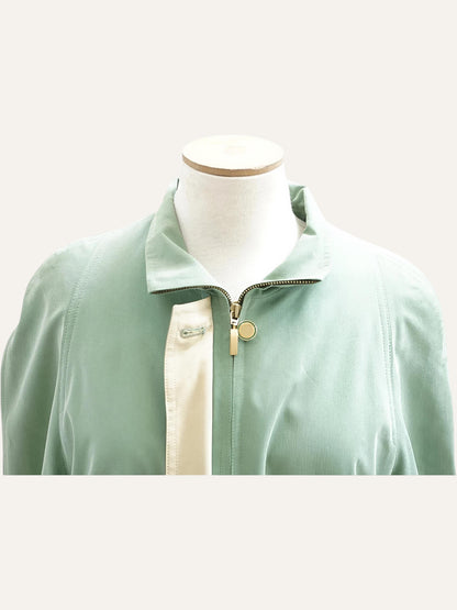 Vintage Relaxed Wool Trench Coat