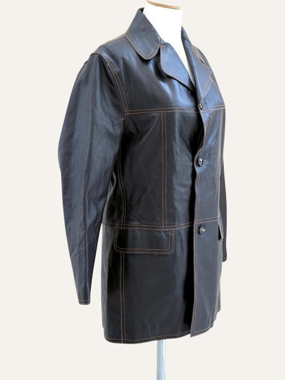 Real Leather Coat