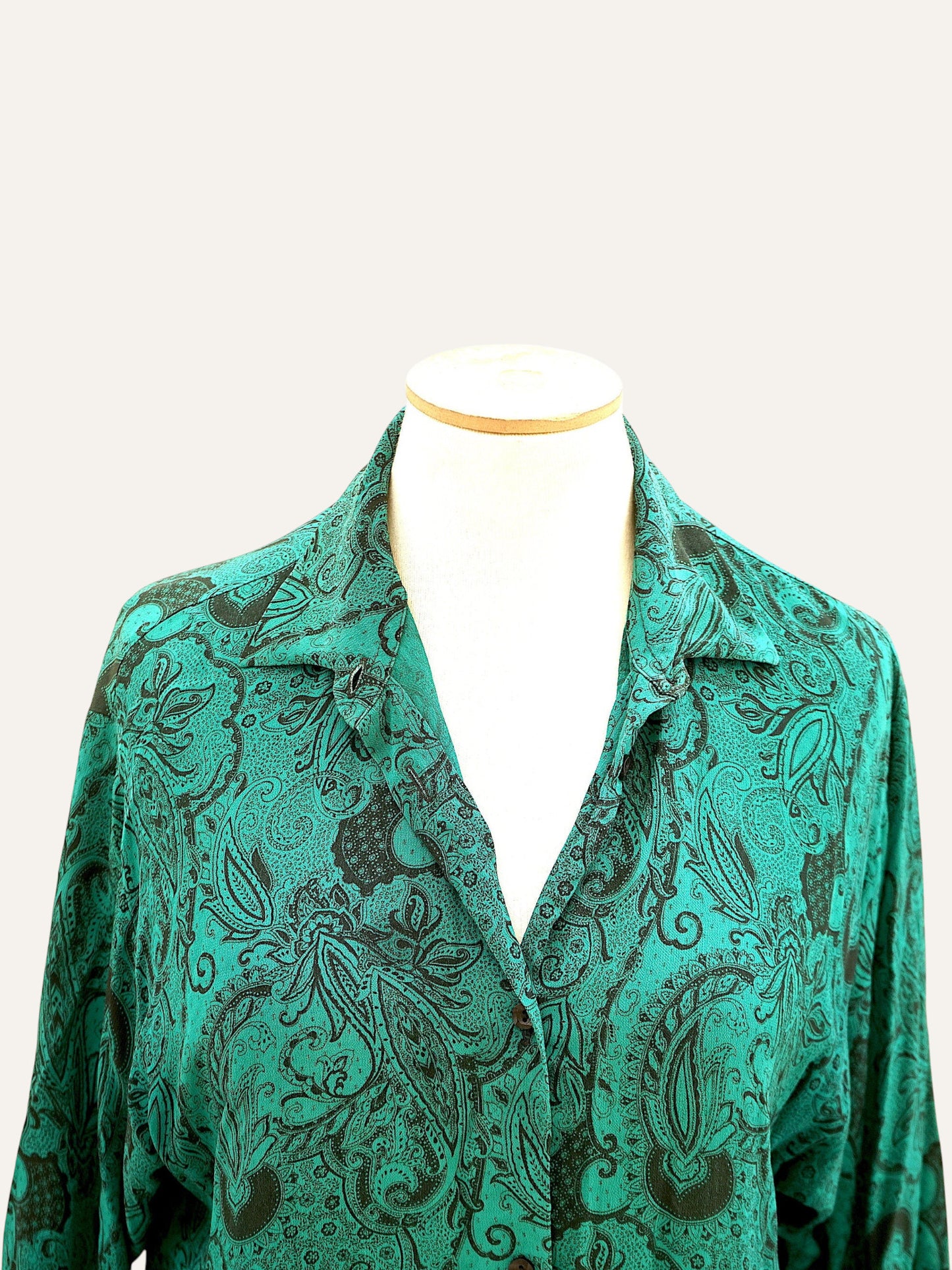 Paisley Print Blouse
