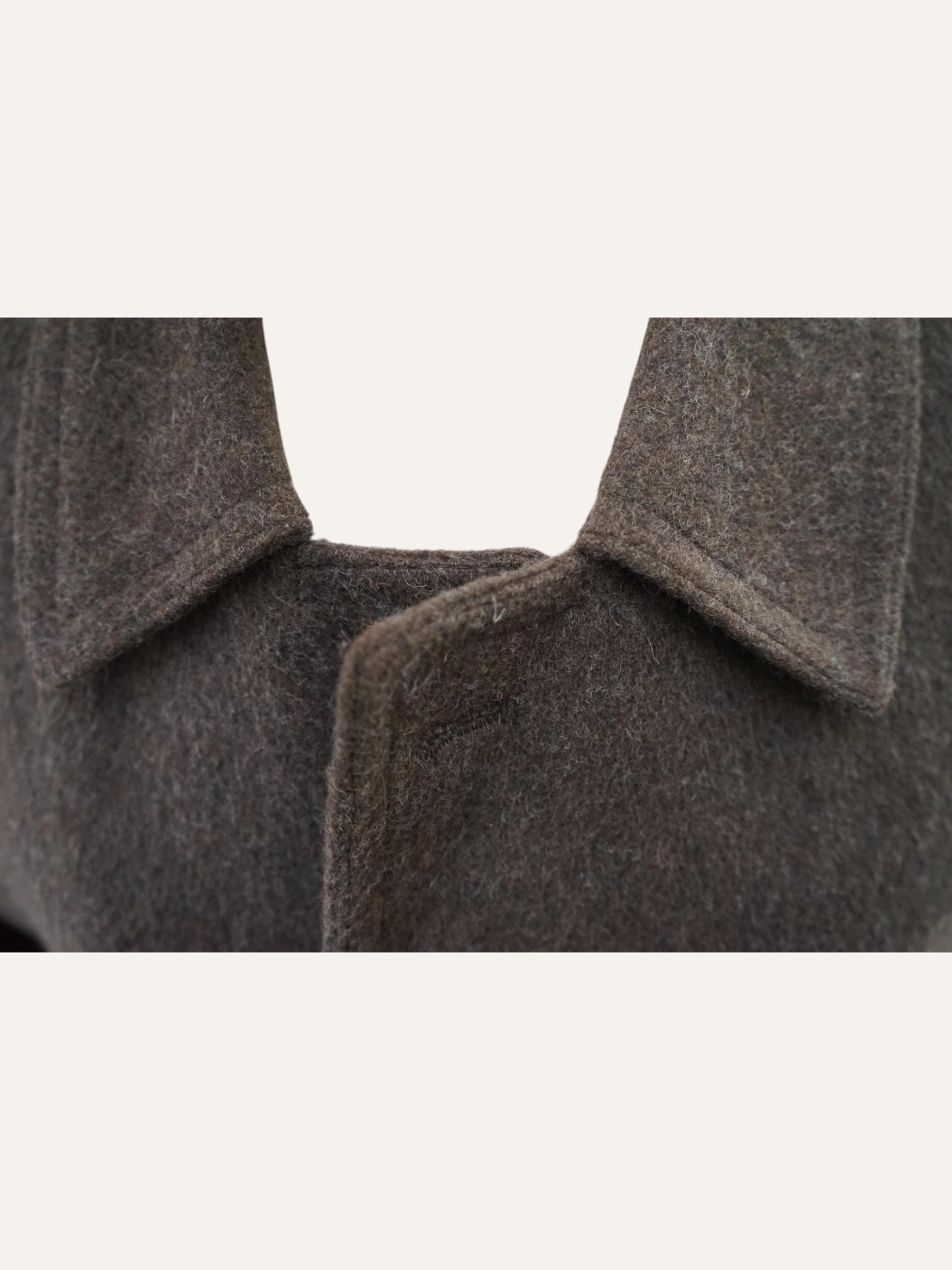 Austrian Loden Wool Overcoat