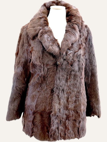 Vintage Teddy Fur Coat