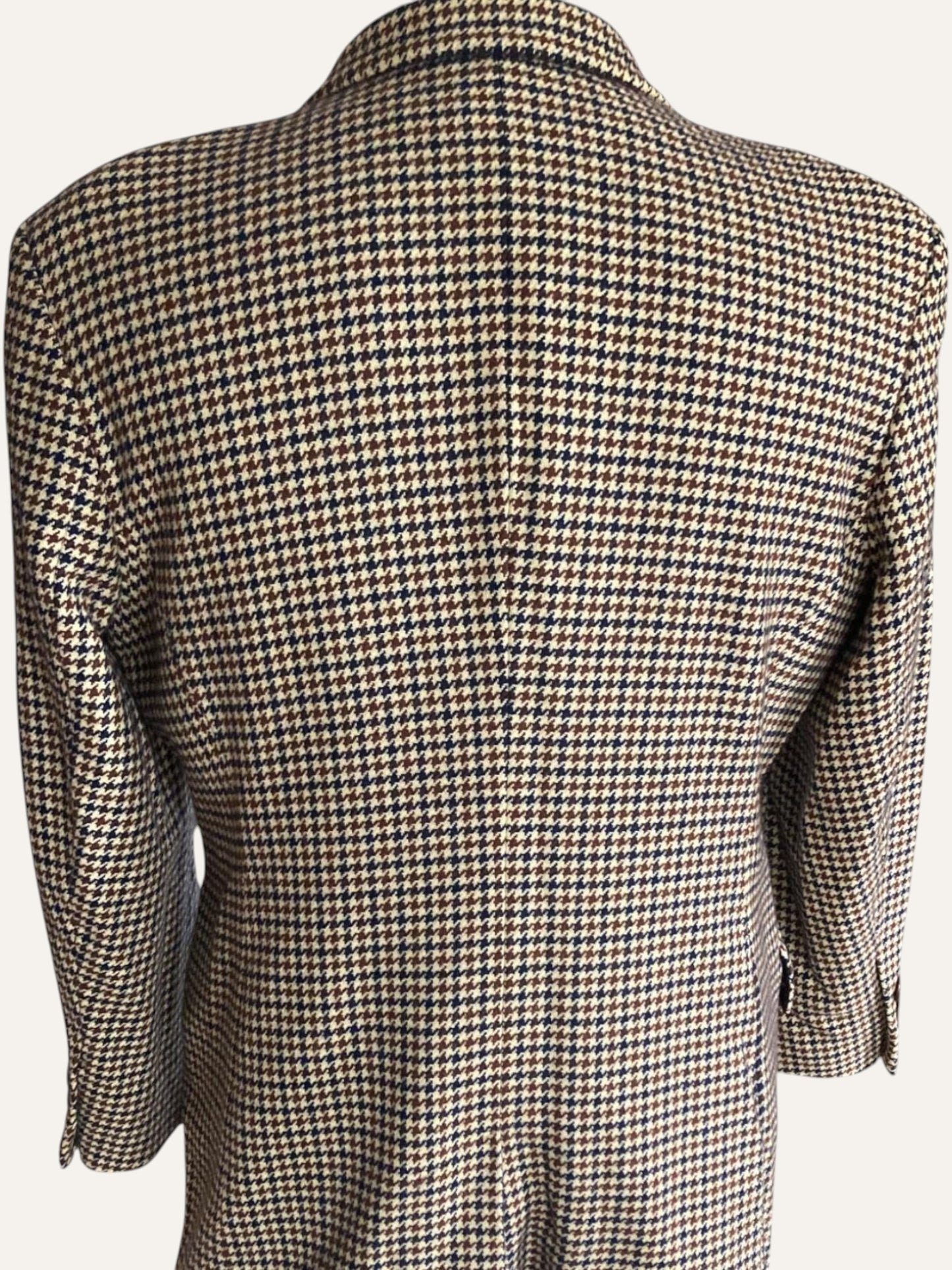Windsor Cashmere Houndstooth Blazer