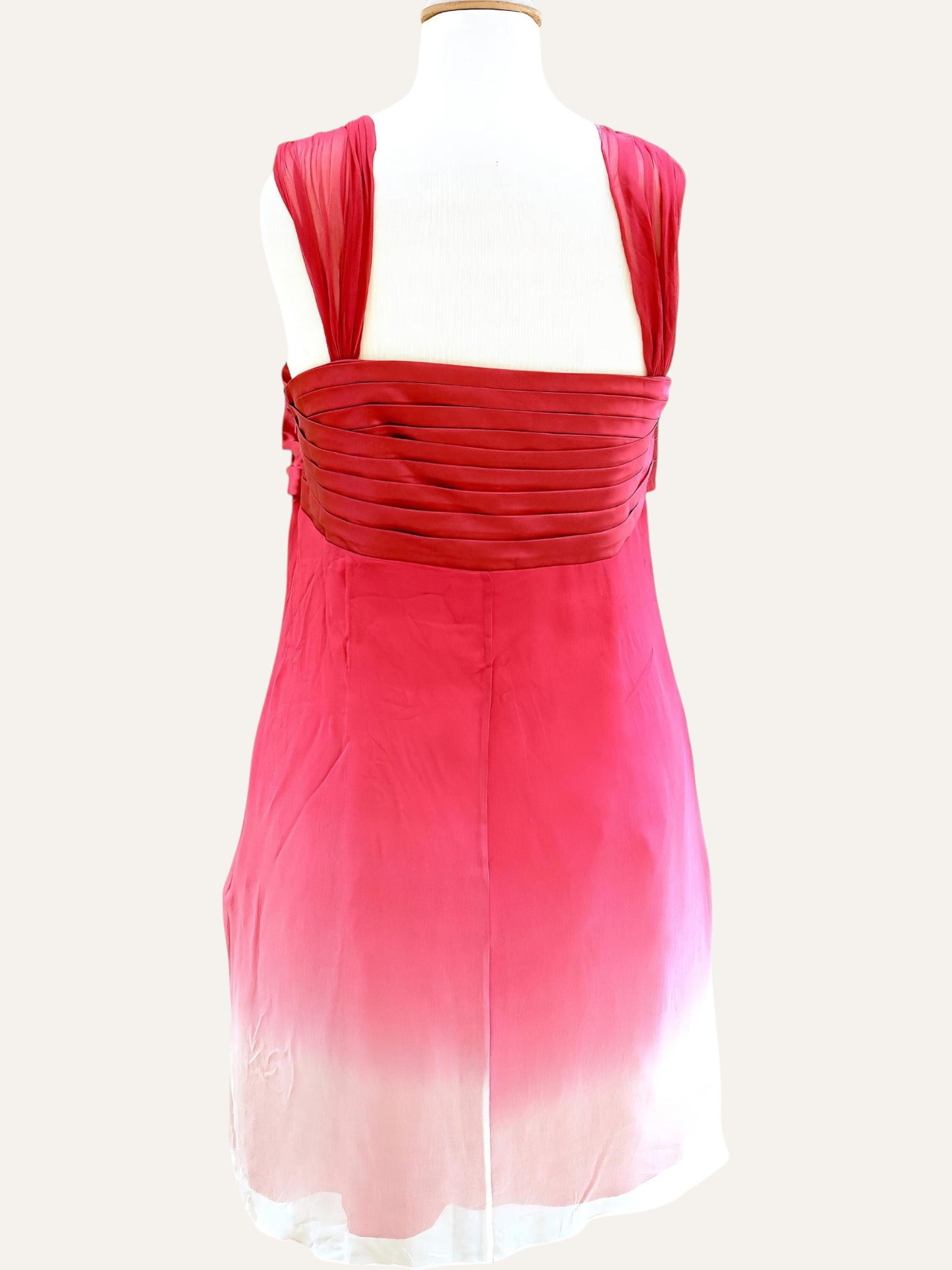 Silk Ombre Cocktail Dress
