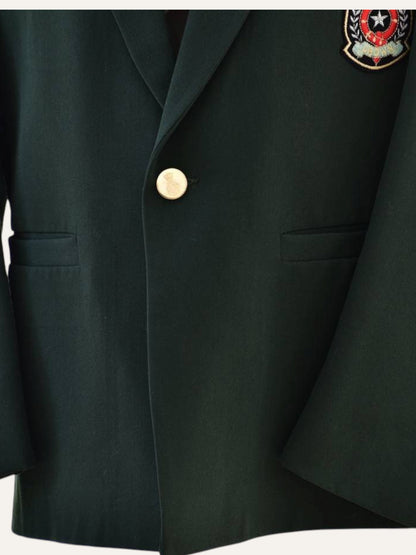 Dark Academia Cotton Blazer