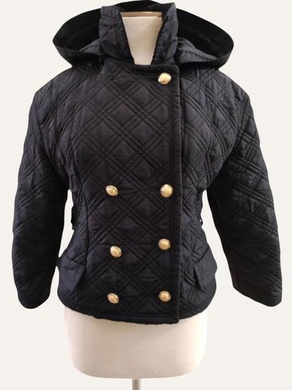 Gianni Versace Quilted Puffer Trench Jacket