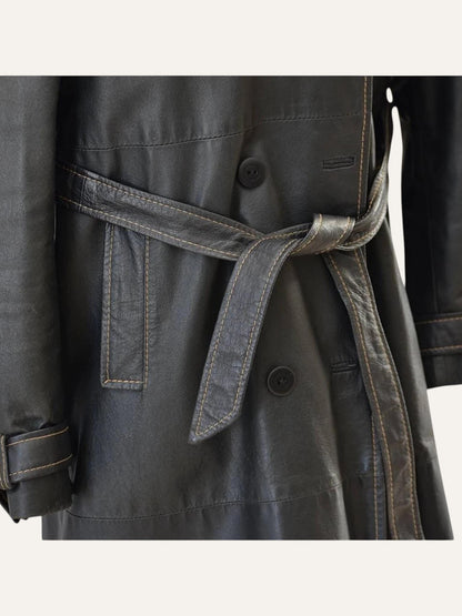 Freeheron Real Leather Coat