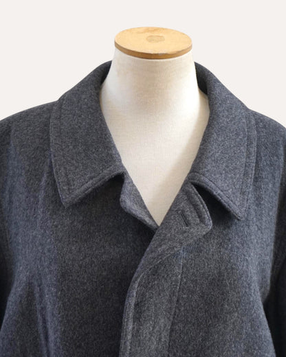 Souverän Wool Balmacaan Overcoat