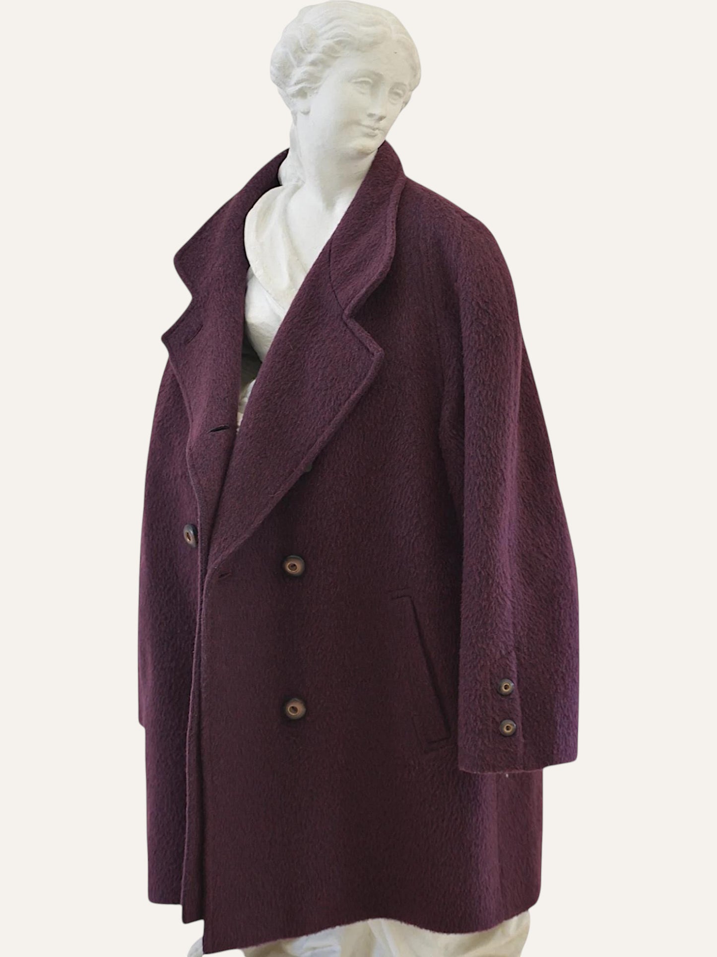 Your Sixth Sense Llama & Mohair Wool Coat