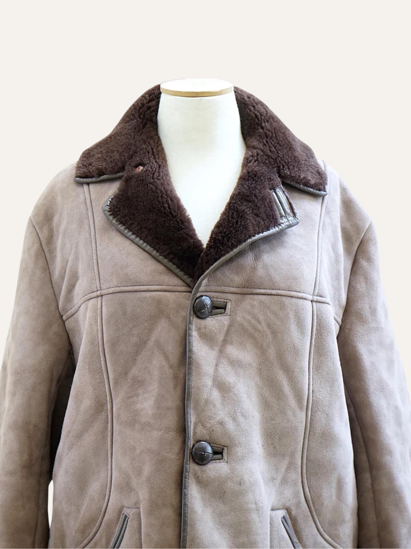 Oversized Shearling Coat