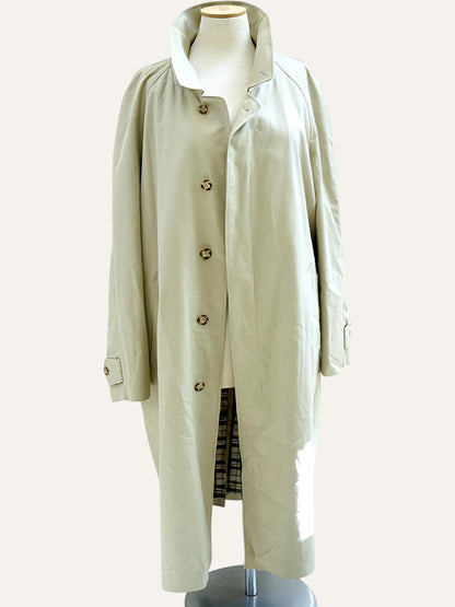 Westbury Raglan Trench Coat in Sage