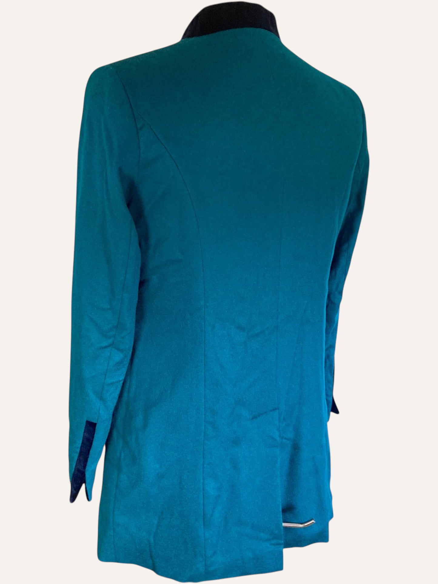 Piacenza 1733 Pure Cashmere Velvet-Trim Coat