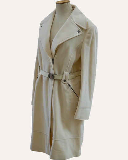Quattro Più Misto Cashmere Belted Coat