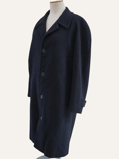 Italian Cashmere & Wool Raglan Coat