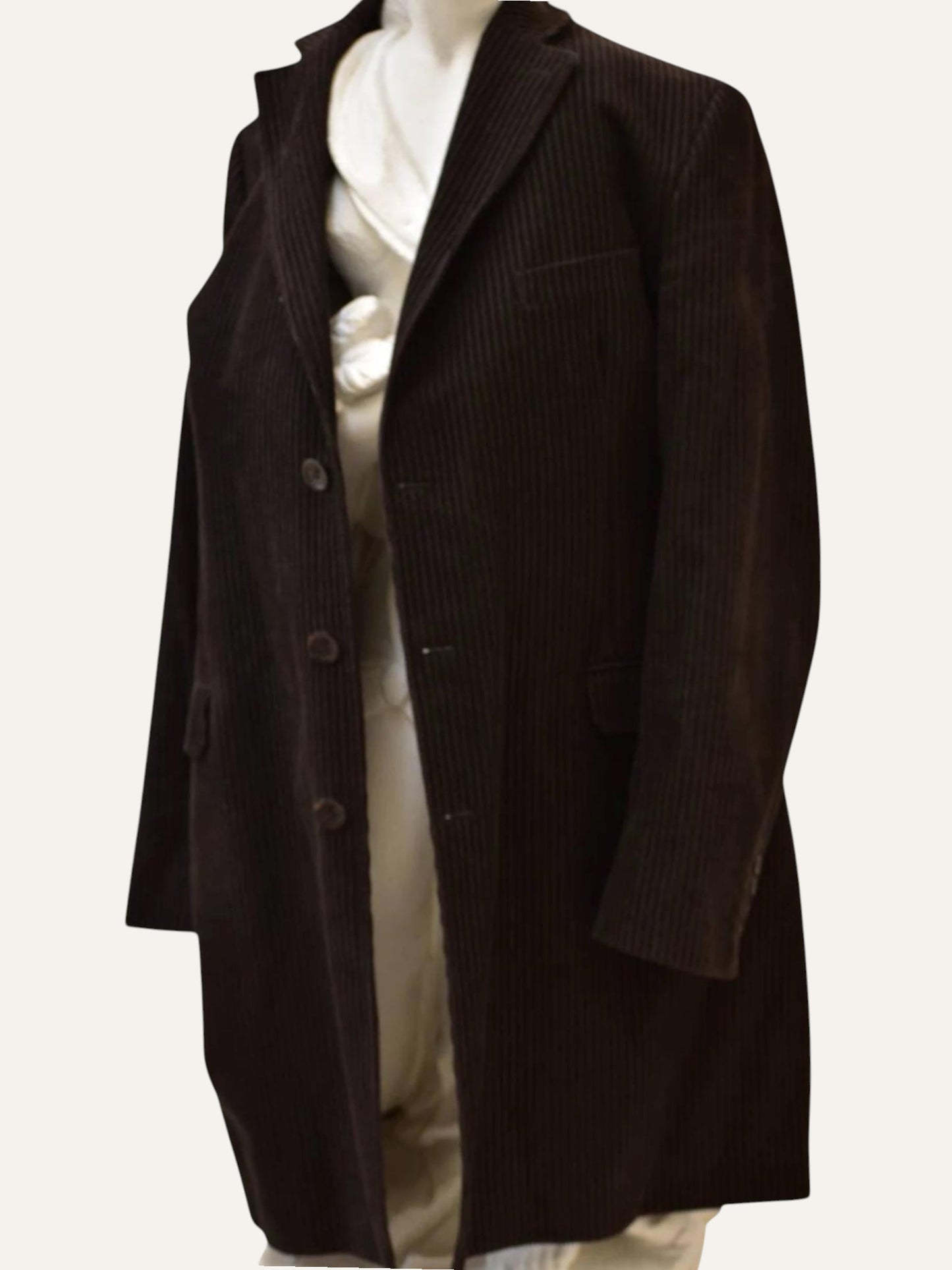 Just Cavalli Cotton Corduroy Coat