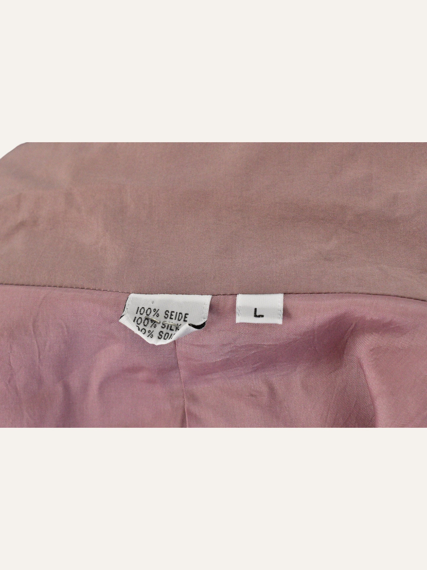 Pure Silk Double Breasted Jacket