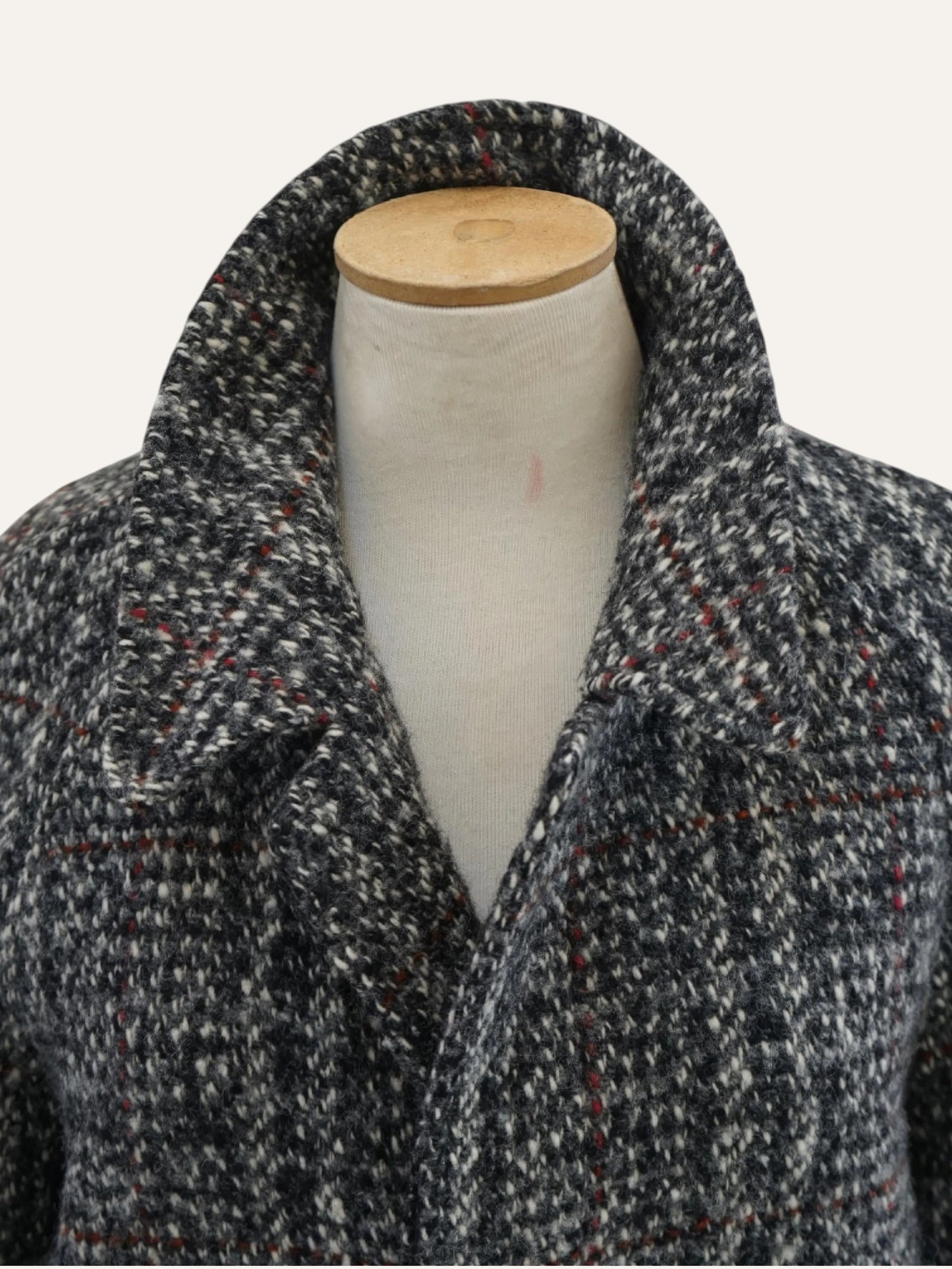 Daniel Dodd Wool Herringbone Coat