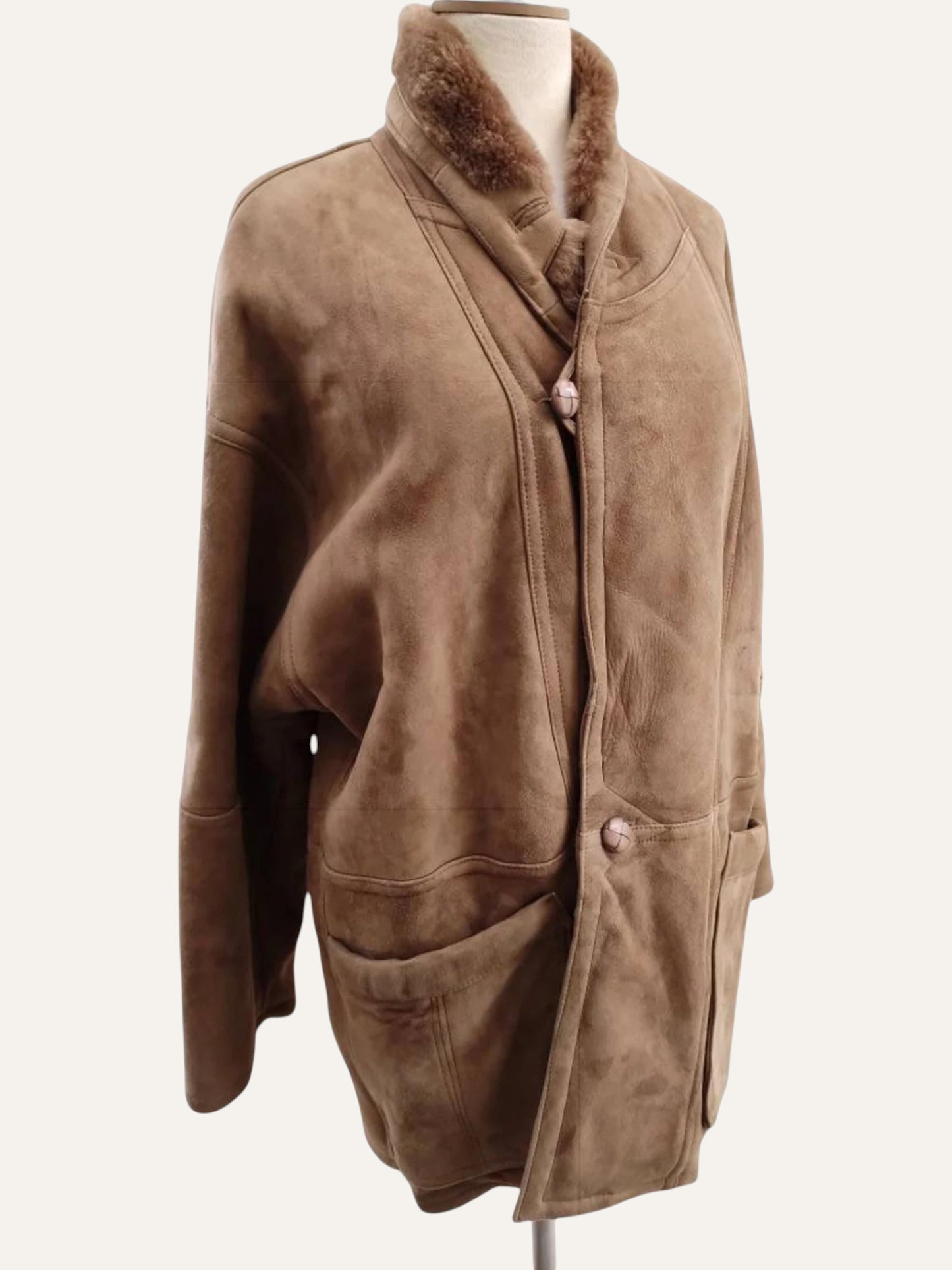 Umberto Olivieri Shearling Coat