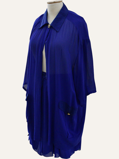 Max Mara Silk Matching Set