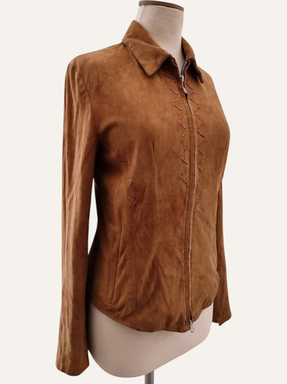 Vintage Suede Leather Overshirt