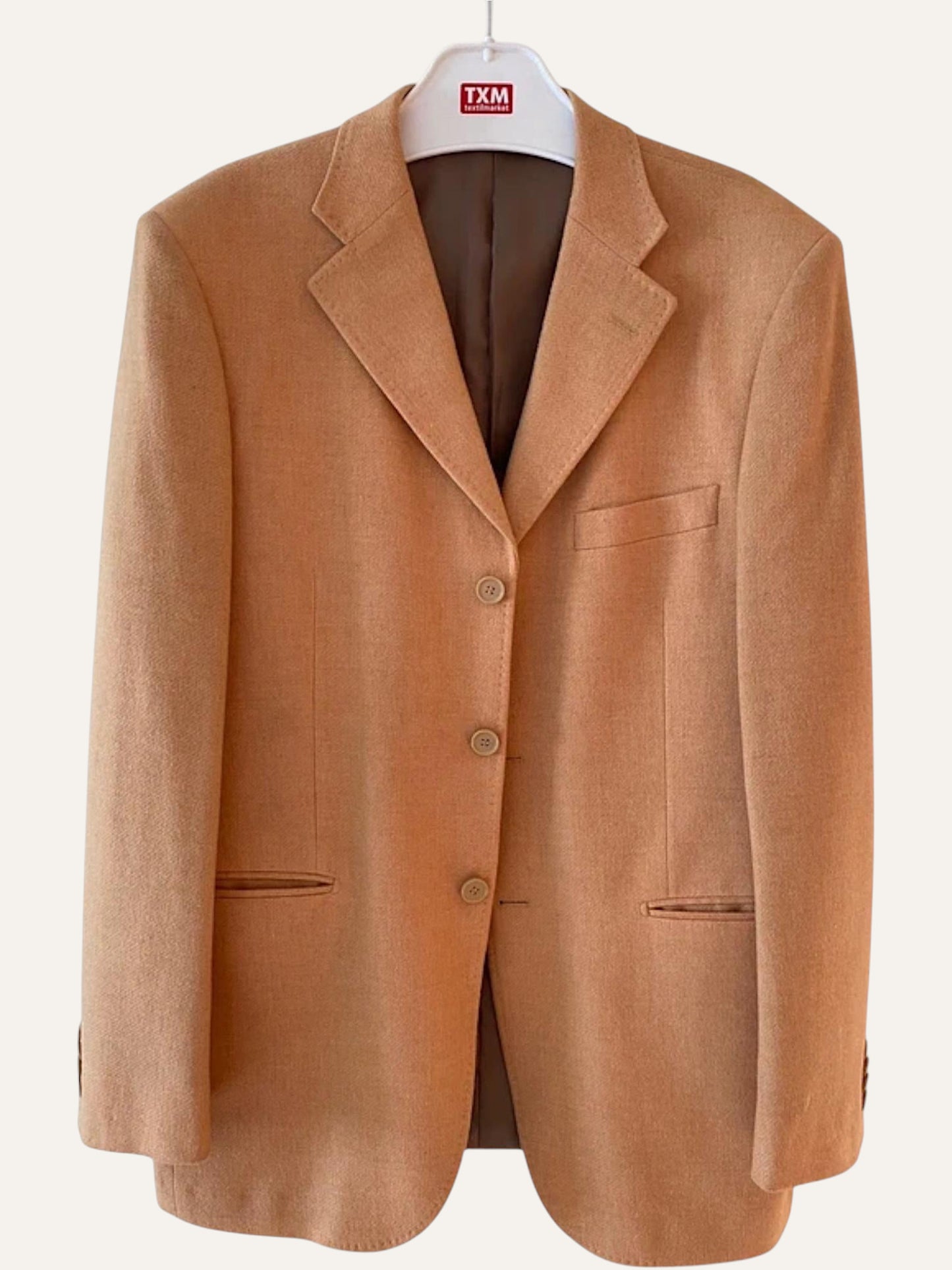 Pure Cashmere Three-Button Jacket